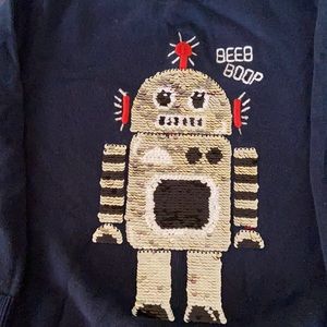 Robot Christmas Sequin Sweater FUN&FESTIVE 🤖